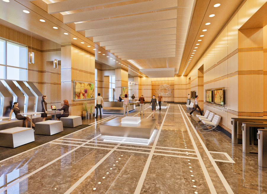 Chicago Lobby Redesigns
